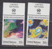 PGL - UNO ONU NEW YORK N°543/44 ** AVEC TAB - Unused Stamps