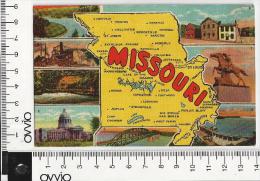 USA) MISSOURI -SAINT LOUIS - 1958 Viaggiata - St Louis – Missouri