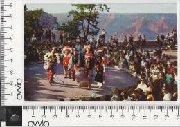 USA) ARIZONA -GRAND CANYON Indian Dancers -1965 Viaggiata Animata - Grand Canyon