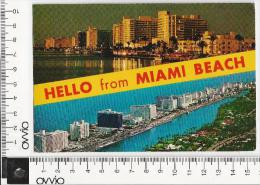 USA) MIAMI BEACH -1969 Viaggiata Aerea - Miami Beach
