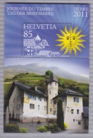 Sierre Château De Villa - Journée Du Timbre / Tag Der Briefmarke In Siders 2011- Neuf - Unused Stamps