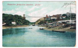 UK2062      BRISTOL : Suspension Bridge From Rownham - Bristol