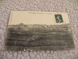 A226.  CPA. MONTAIGUT-en-COMBRAILLE.  Vue Générale.  Beau Plan .  écrite & Voyagée 1908 - Montaigut