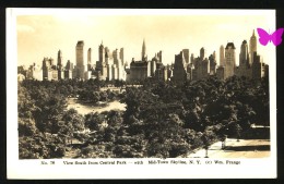 NEW YORK - View South From Central Park - With Mid-Town Skyline - Central Park