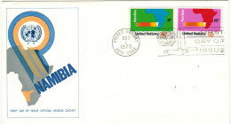 ONU - NAZIONI UNITE - UNITED NATIONS - NATIONS UNIES - 1973 - Namibia - FDC - FDC