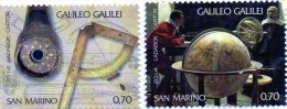 2014 San Marino - Galileo Galilei - Unused Stamps