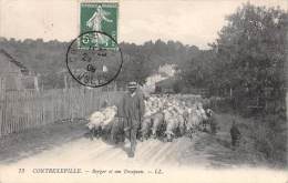 Contrexeville    88    Berger Et Son Troupeau - Andere & Zonder Classificatie