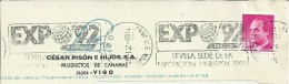 VIGO PONTEVEDRA FRAGMENTO CON MAT EXPO 92 SEVILLA - 1992 – Siviglia (Spagna)