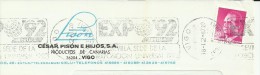 VIGO PONTEVEDRA FRAGMENTO CON MAT EXPO 92 SEVILLA - 1992 – Sevilla (Spain)