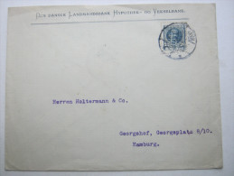 1907 , Kopenhagen         Firmenlochung , Perfin , Beleg - Covers & Documents