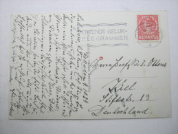 1934,           Firmenlochung , Perfin , Beleg - Storia Postale