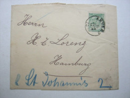 1894 , Anvers    Firmenlochung , Perfin , Beleg - 1863-09