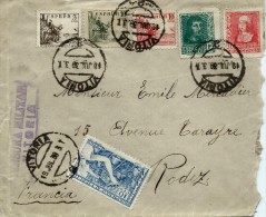 ESPAGNE LETTRE AVEC CENSURE VITORIA POUR LA FRANCE 1939 - Jolie Lettre - A Voir Pour étude (lot 1025) - Bolli Di Censura Repubblicana