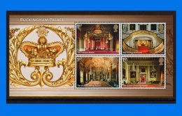 GB 2014-0025, Buckingham Palace MS, MNH OG - Blocchi & Foglietti