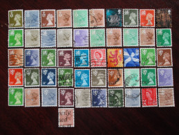 GB REGIONALS COLLECTION Of 51 DIFFERENT ALL USED COPIES To Include Varieties. - Sin Clasificación