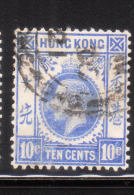 Hong Kong 1912-14 King George V 10c Used - Used Stamps