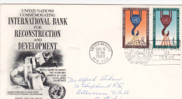 United Nations 1960 International Bank FDC - Otros & Sin Clasificación