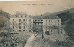 Delcampe - URIAGE - L'Hôtel De L'Europe - Uriage