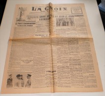 Journal La Croix De L'Aude Du 24 Mars 1940. - Französisch