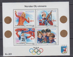 NORVEGE   1989         BF    N°   11          COTE   11 € 00 - Blocks & Kleinbögen