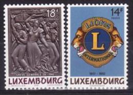 Luxembourg 1992 - Yv.no.1245-6 Neufs** - Nuevos