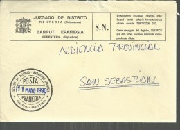 RENTERIA GUIPUZOA CC CON FRANQUICIA JUZGADO DISTRITO - Postage Free