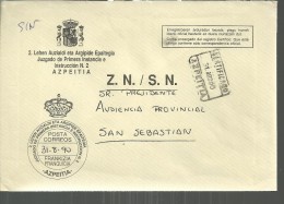 AZPEITIA GUIPUZCOA CC CON FRANQUICIA JUZGADO PRIMERA INSTANCIA NUM.2 - Franquicia Postal