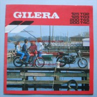 Gilera 200 T4 125 TG2 TG3 1983  Depliant Originale Genuine Factory Brochure Catalog Prospekt - Motorräder