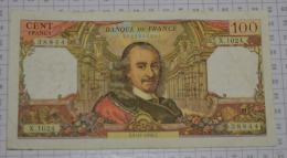 100 Francs Corneille:  X1024, état TTB - 100 F 1964-1979 ''Corneille''