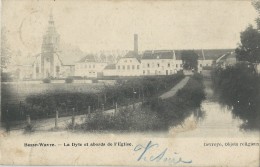 Basse-Wavre.  -  La Dyle Et Abords De L'Eglise - Wavre