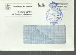CC CON FRANQUICIA MINISTERIO DE JUSTICIA SUBSECRETARIA - Postage Free