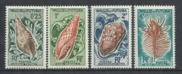 WALLIS AND FUTUNA ISLANDS 1962 SHELLS CONCHIGLIE MNH - Nuovi