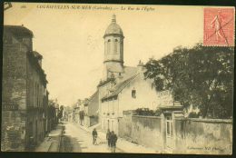 COURSEULLES Sur MER - La Rue De L'Eglise - Courseulles-sur-Mer