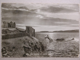 Loch Ness Monster At Castle Urquhart - Inverness-shire