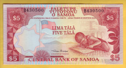 SAMOA - Billet De 5 Tala. 1985. Pick: 26. NEUF - Samoa
