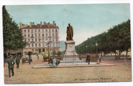 LYON  1  ---1917-- La Place Tholozan--ou Tolozan--(très Animée)  N°59 éd Aqua-Photo ---Belle Carte Colorisée ...à Saisir - Other & Unclassified