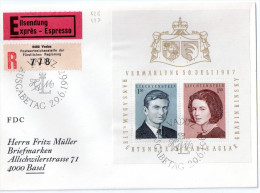 Lettre Liechtenstein - Lettres & Documents