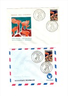 Organismes Marins De Nouvelle-Calédonie 1964. Ascidies Polycarpa. Enveloppes 1er Jour - Storia Postale