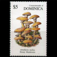 DOMINICA 1991 - Scott# 1325 Mushroom $5 MNH (XD750) - Dominica (1978-...)