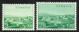 TURCHIA - TURKÍA - TURKEY 1959 - 1960 VIEW VEDUTA CITTA´ KARS TOWN SERIE COMPLETA COMPLETE SET MNH - Unused Stamps