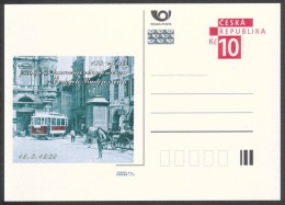 Czech Rep. / Postal Stat. (Pre2009/32) 100th Anniversary Of Tram Operation In Ceske Budejovice (1909-2009) - Tranvie