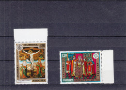 Europa CEPT - Année 1975 - Andorre - Yvert 243 / 44   ** - MNH - Valeur 18,50 Euros - Covers & Documents