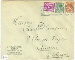 BRIEFOMSLAG Uit 1932 Uit AMSTERDAM Naar ANVERS ANTWERPEN BELGIE  (9360) - Briefe U. Dokumente