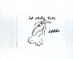 - LARRU . DESSIN ORIGINAL . ANGOULEME 1997 . - Original Drawings