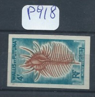 WALLIS ET FUTUNA  N° YVERT 165 COQUILLAGE   NON DENTELE  SANS GOMME - Geschnittene, Druckproben Und Abarten