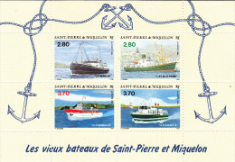 St. Pierre  HB/4  MNH - Blokken & Velletjes