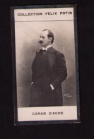 Petite Photo 1ère Collection Félix Potin (chocolat), Caran D'Ache, Dessinateur, Photo Paul Nadar, Paris, Vers 1900 - Albums & Verzamelingen