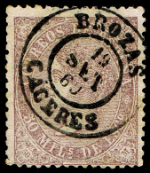 CACERES - EDI O 98 - FECH. T.II \"BROZAS\ - Used Stamps