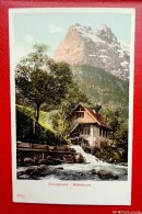 Delcampe - Grindelwald  - Wetterhorn -  Lot 2 Cpa 1907  -  Recto/verso - Grindelwald