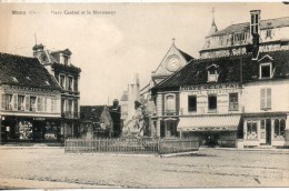 Delcampe - 60. Mouy. Place Cantrel Et Le Monument - Mouy